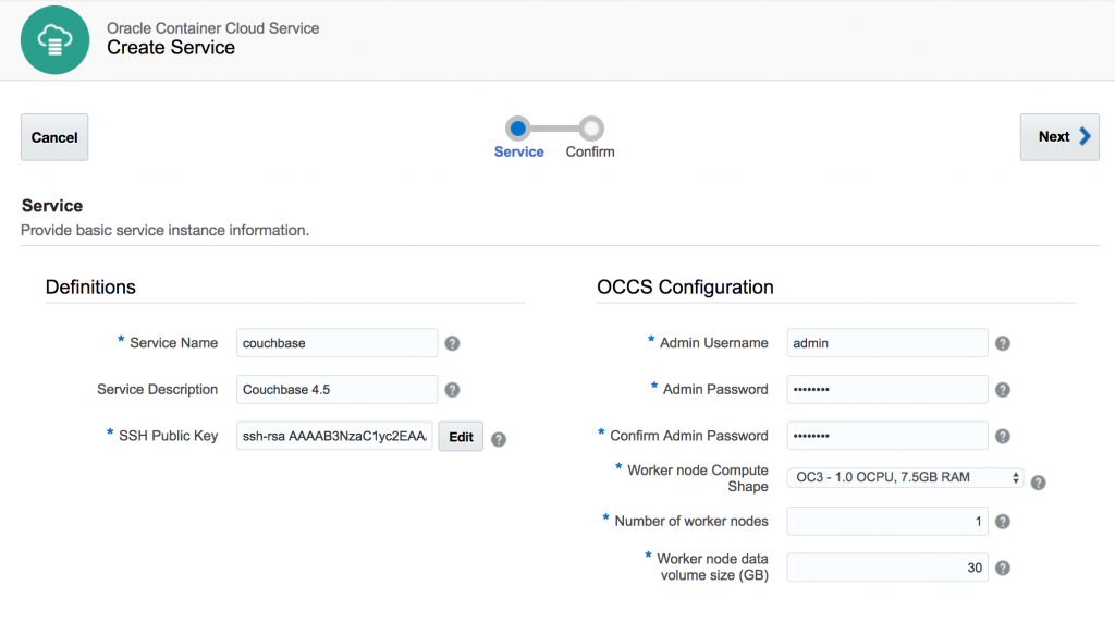 oracle-cloud-container-service-definition
